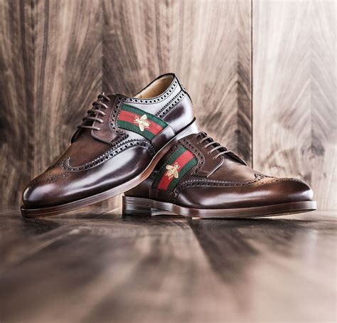 gucci men shoes brown|gucci men's dress shoes brown.